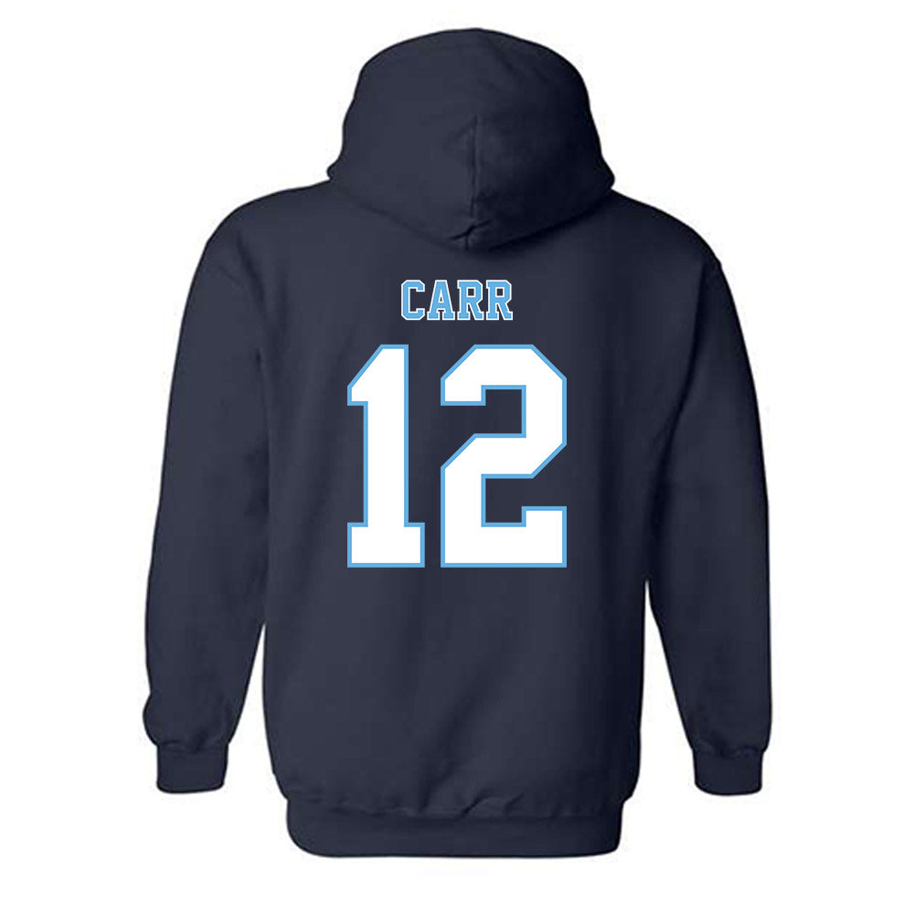 San Diego - NCAA Women's Basketball : Erica Carr - Hooded Sweatshirt-1