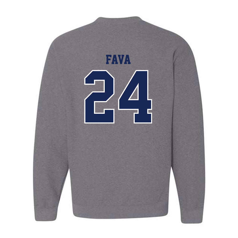 San Diego - NCAA Men's Soccer : Luca Fava - Crewneck Sweatshirt-1