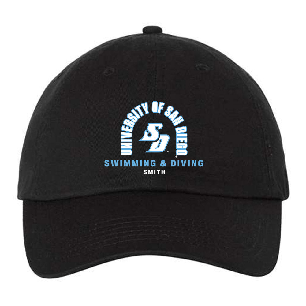 San Diego - NCAA Men's Swimming & Diving : Gwendolyn Smith - Dad Hat-0