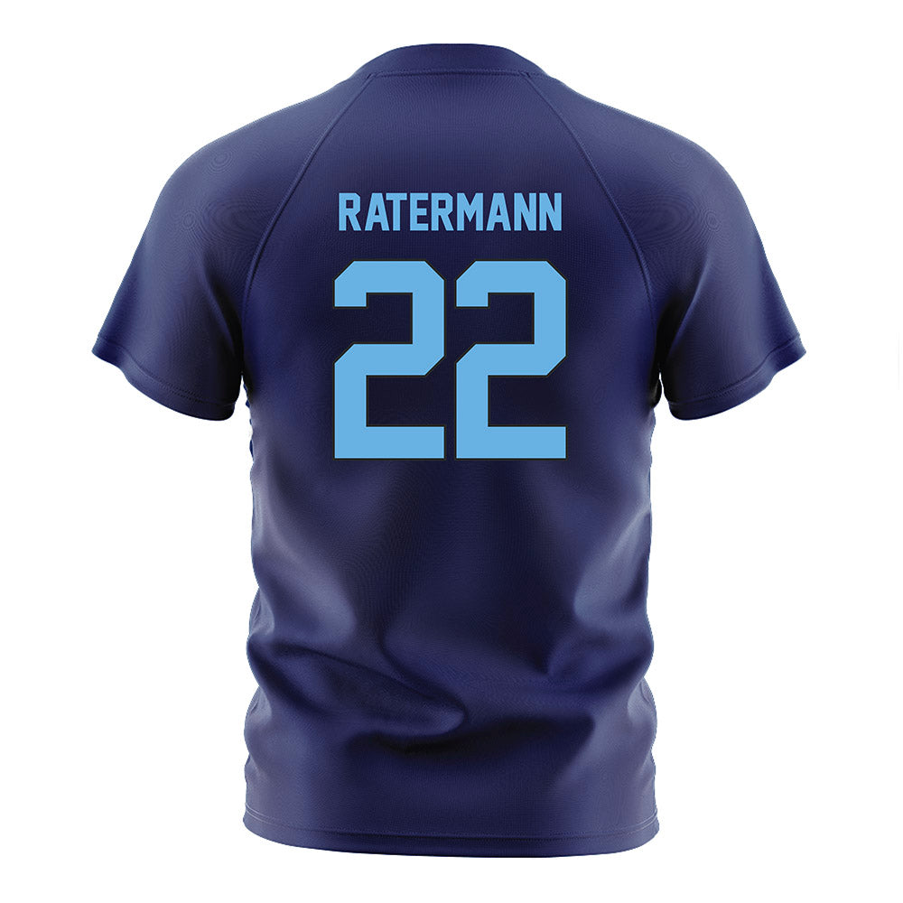 San Diego - NCAA Women's Soccer : Macy Ratermann - Blue Soccer Jersey-1