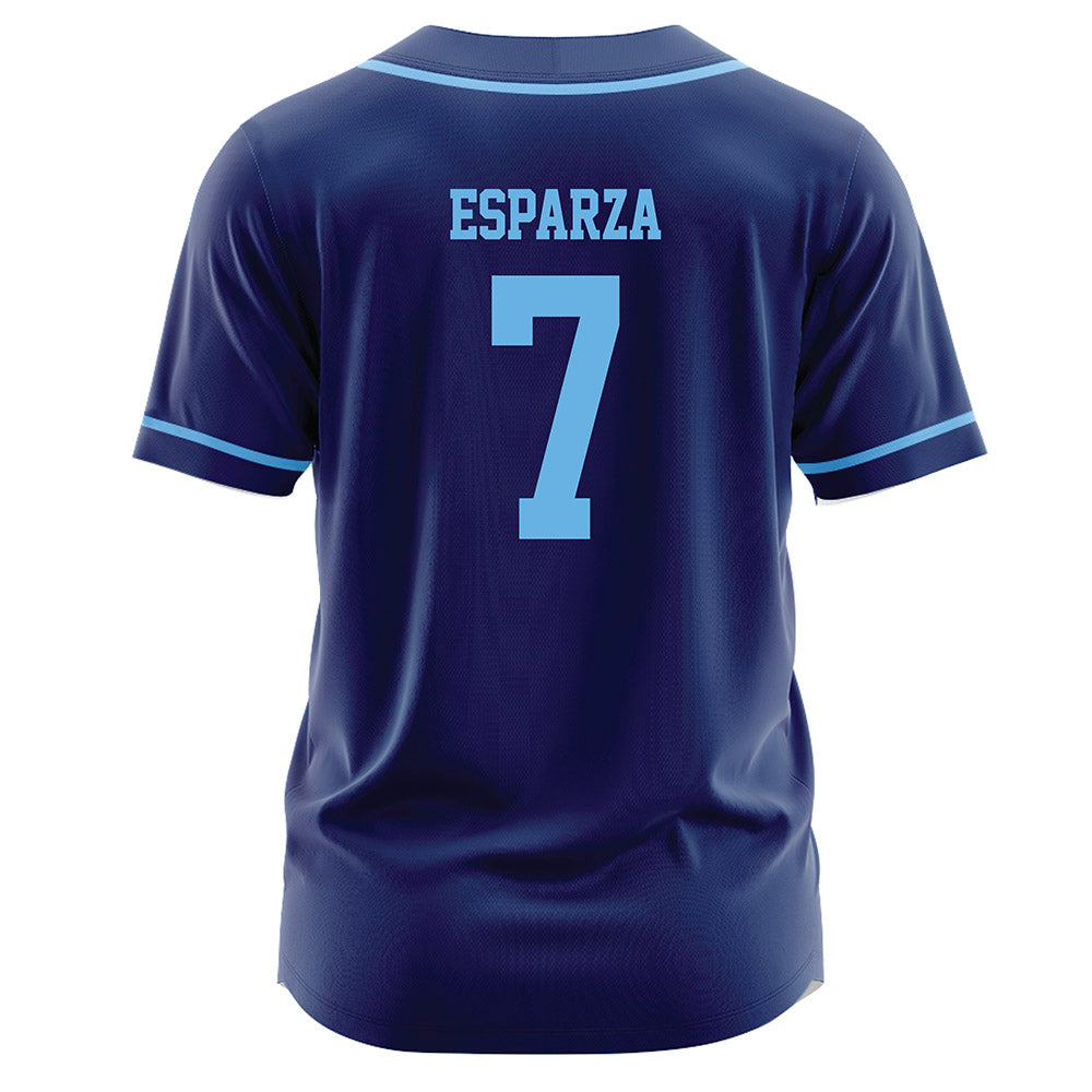 San Diego - NCAA Softball : Liliana Esparza - Blue Jersey-1