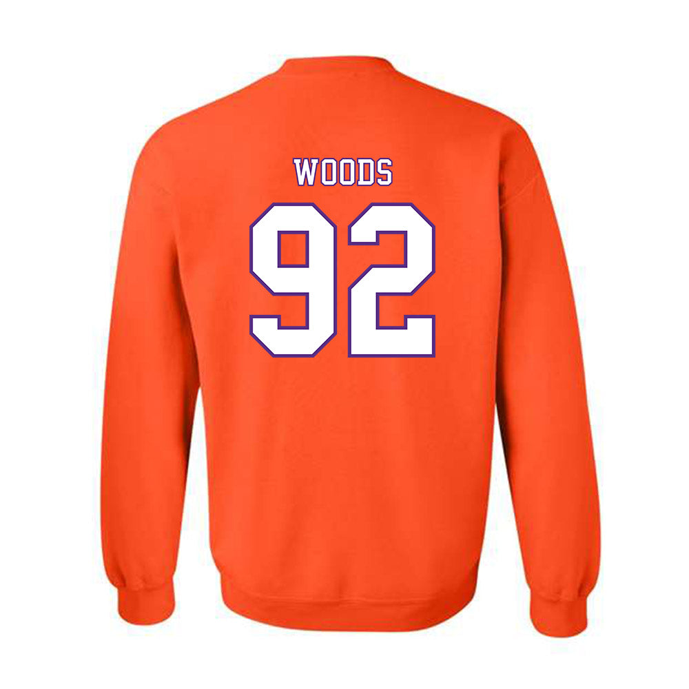 Clemson - NCAA Football : Davarrick Woods - Replica Shersey Crewneck Sweatshirt-1