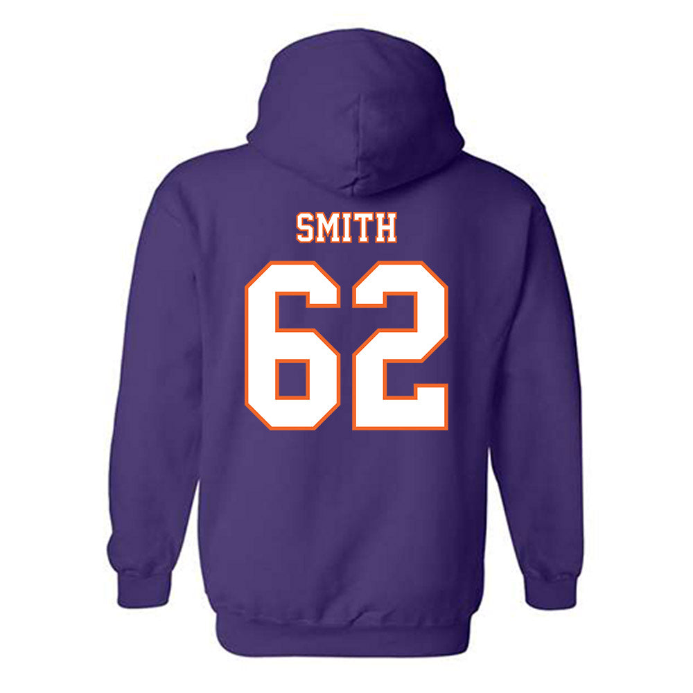 Clemson - NCAA Football : Bryce Smith - Replica Shersey Hooded Sweatshirt-1