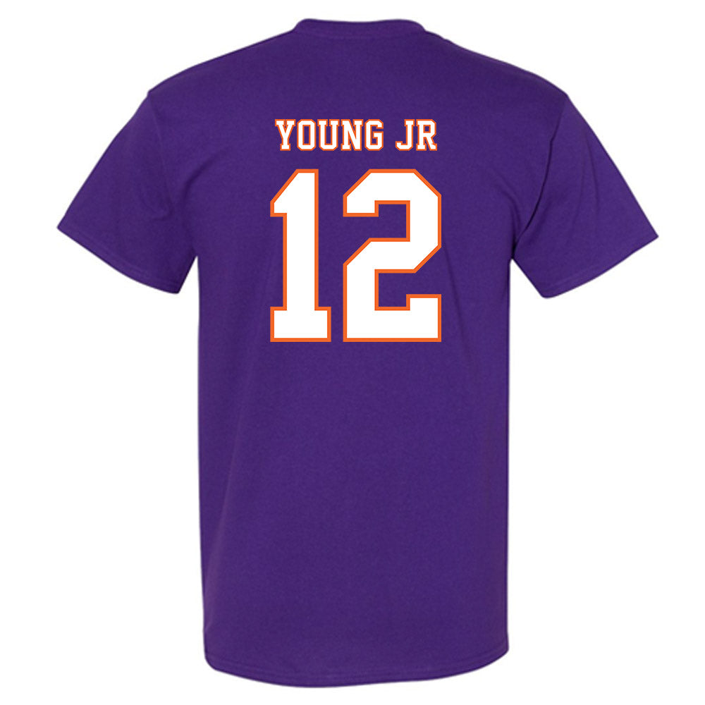 Clemson - NCAA Football : Shavar Young Jr - Replica Shersey T-Shirt-1