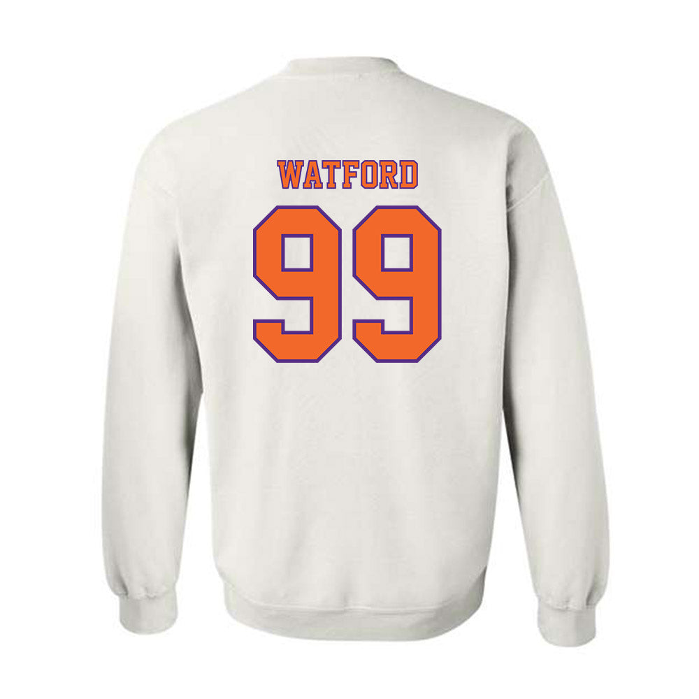 Clemson - NCAA Football : Ari Watford - Replica Shersey Crewneck Sweatshirt-1