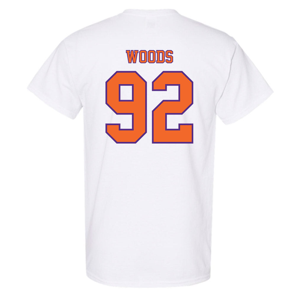 Clemson - NCAA Football : Davarrick Woods - Replica Shersey T-Shirt-1