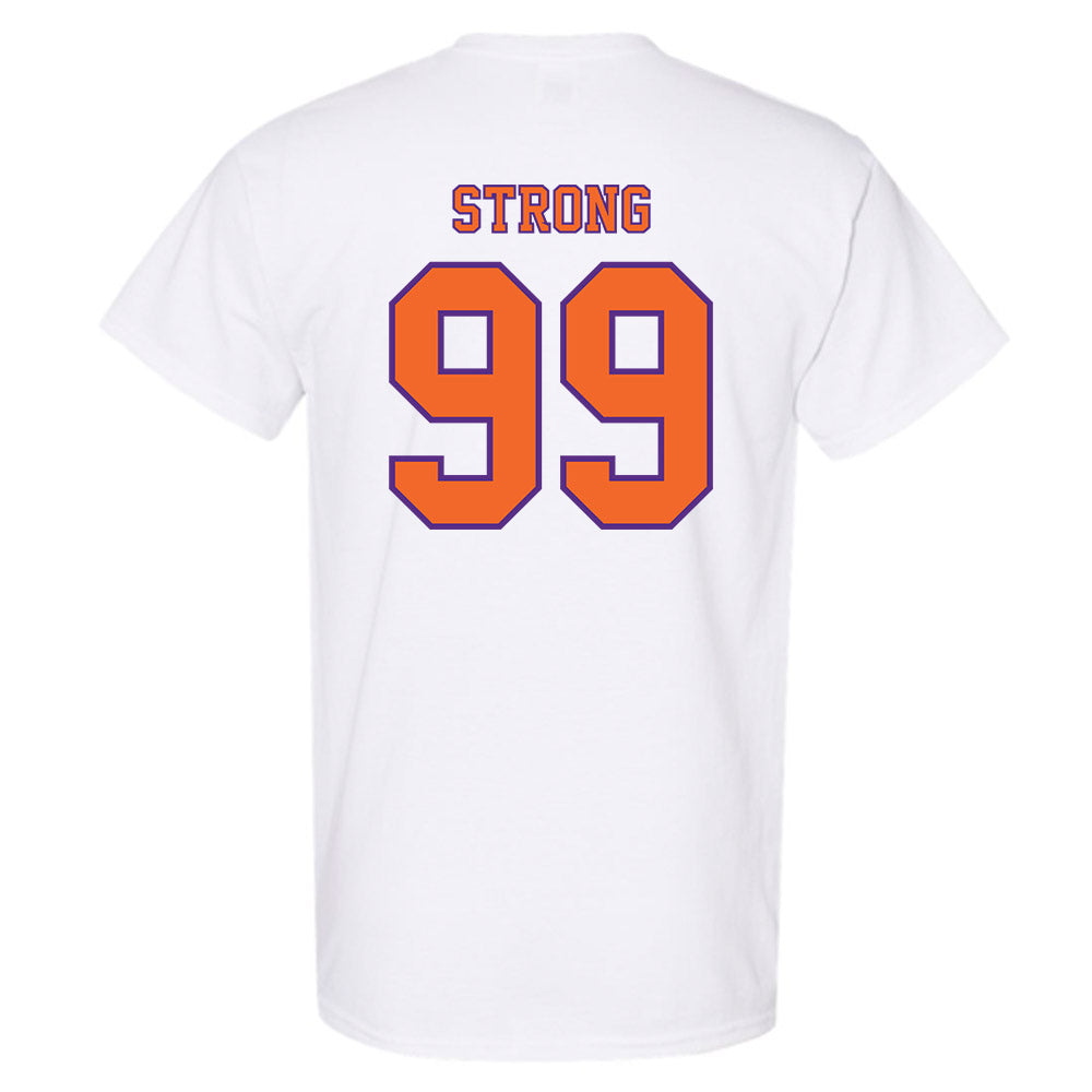 Clemson - NCAA Football : Markus Strong - Replica Shersey T-Shirt-1