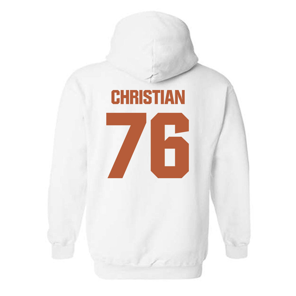 Texas - NCAA Football : Jackson Christian - Hooded Sweatshirt-1