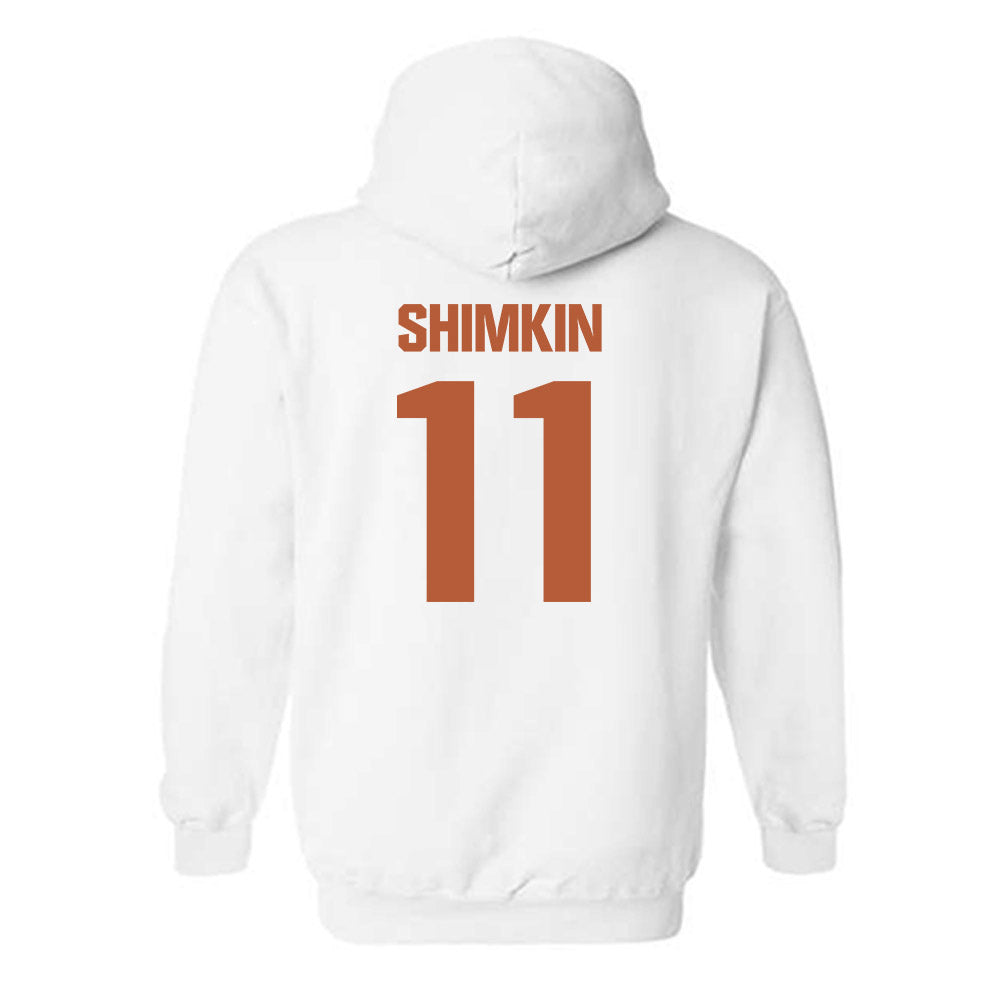 Texas - NCAA Women's Soccer : Chloe Shimkin - Hooded Sweatshirt-1