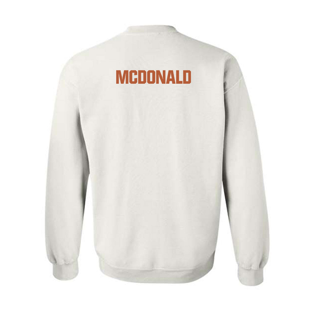 Texas - NCAA Women's Soccer : Ava McDonald - Crewneck Sweatshirt-1