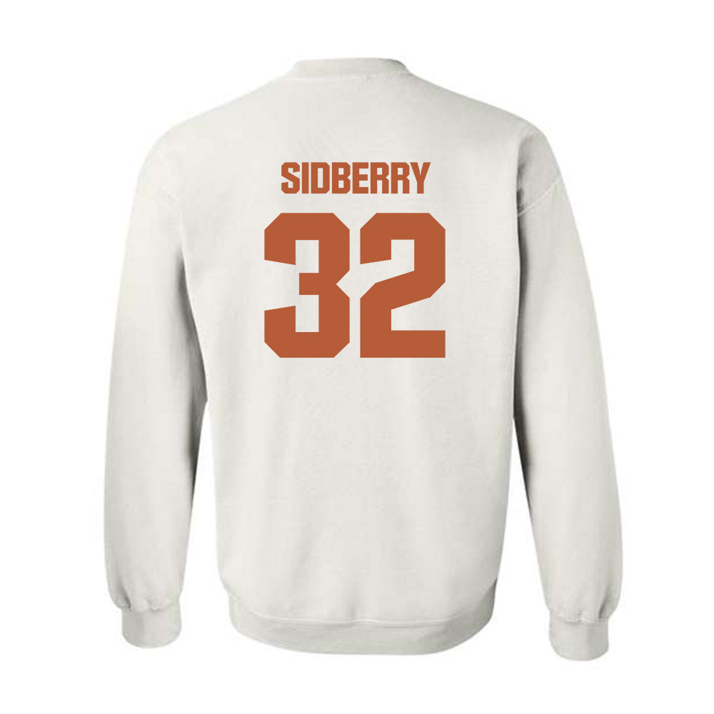 Texas - NCAA Women's Basketball : Teya Sidberry - Classic Shersey Crewneck Sweatshirt-1