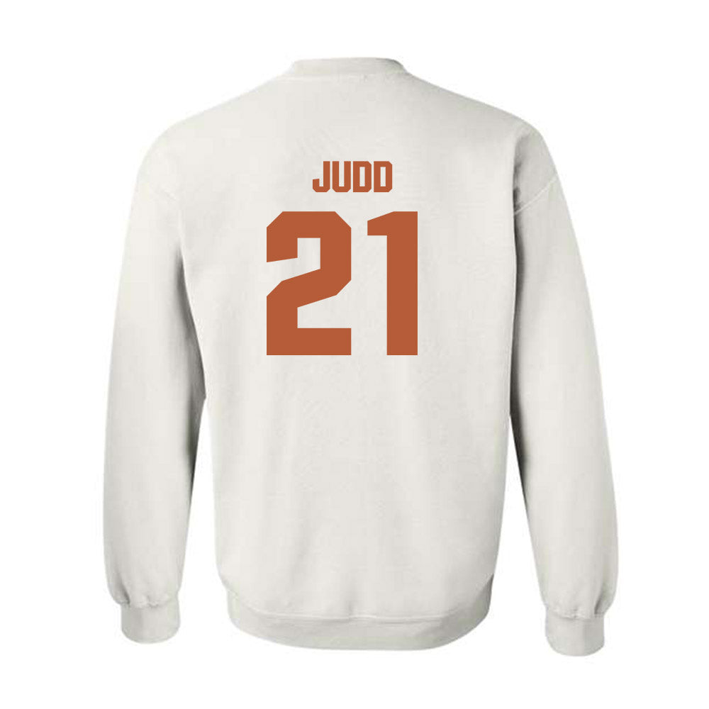 Texas - NCAA Women's Basketball : Ashton Judd - Classic Shersey Crewneck Sweatshirt-1