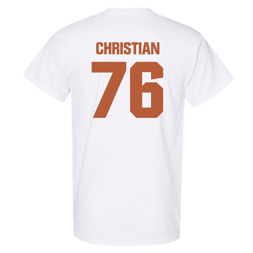 Texas - NCAA Football : Jackson Christian - Classic Shersey T-Shirt-1