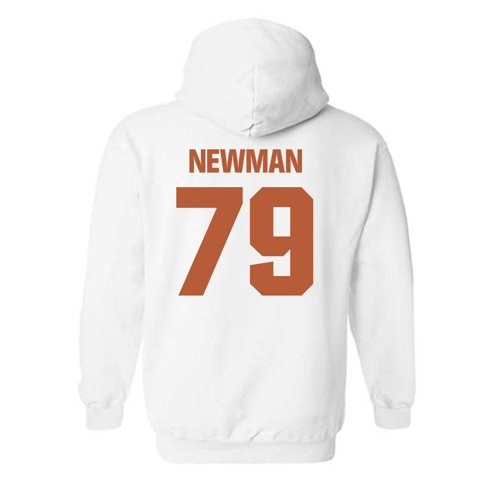 Texas - NCAA Football : Jonte Newman - Classic Shersey Hooded Sweatshirt-1