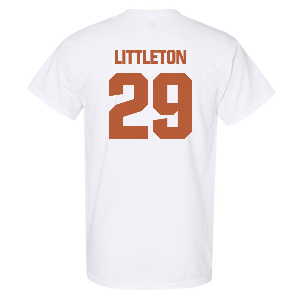 Texas - NCAA Football : Graceson Littleton - Classic Shersey T-Shirt-1