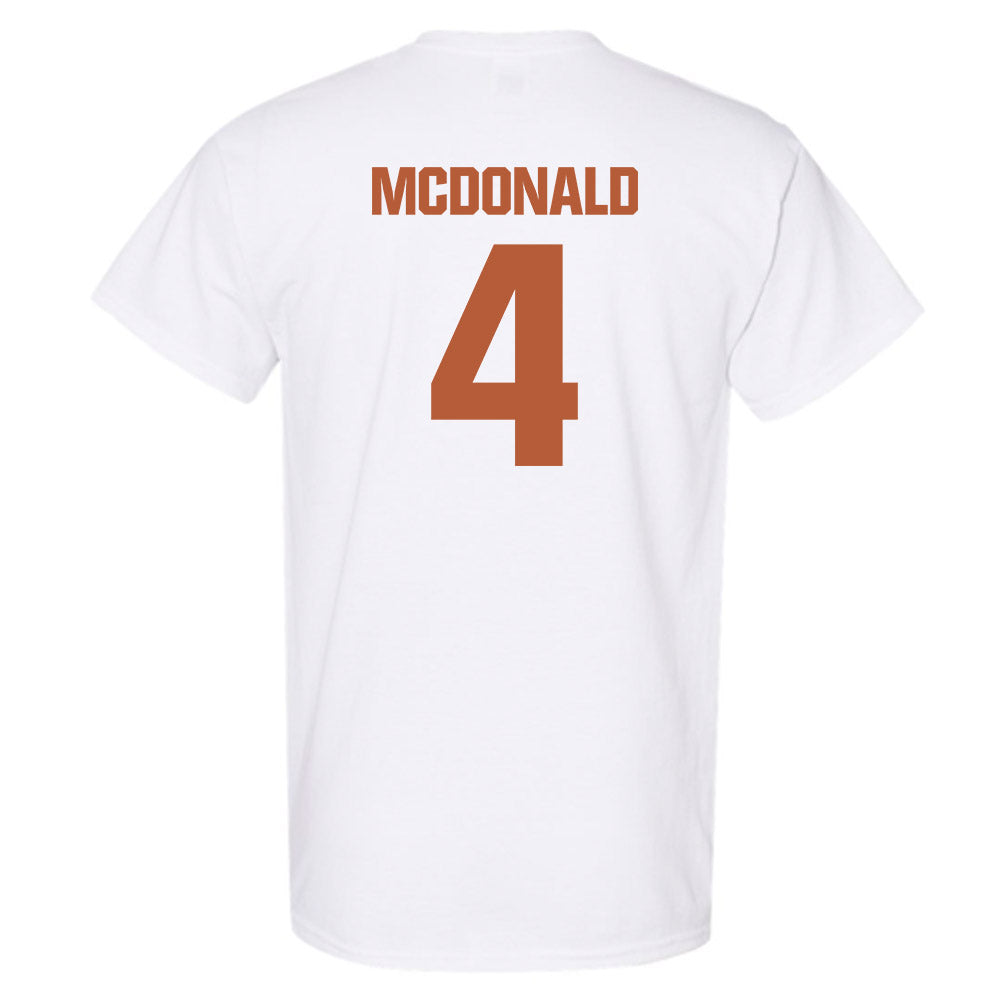 Texas - NCAA Football : Jelani McDonald - Classic Shersey T-Shirt-1