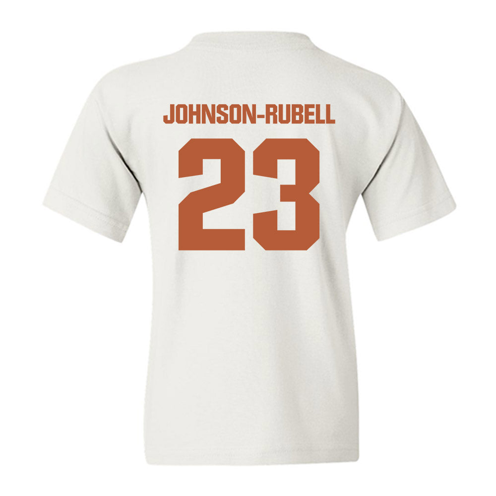 Texas - NCAA Football : Jordon Johnson-Rubell - Youth T-Shirt-1