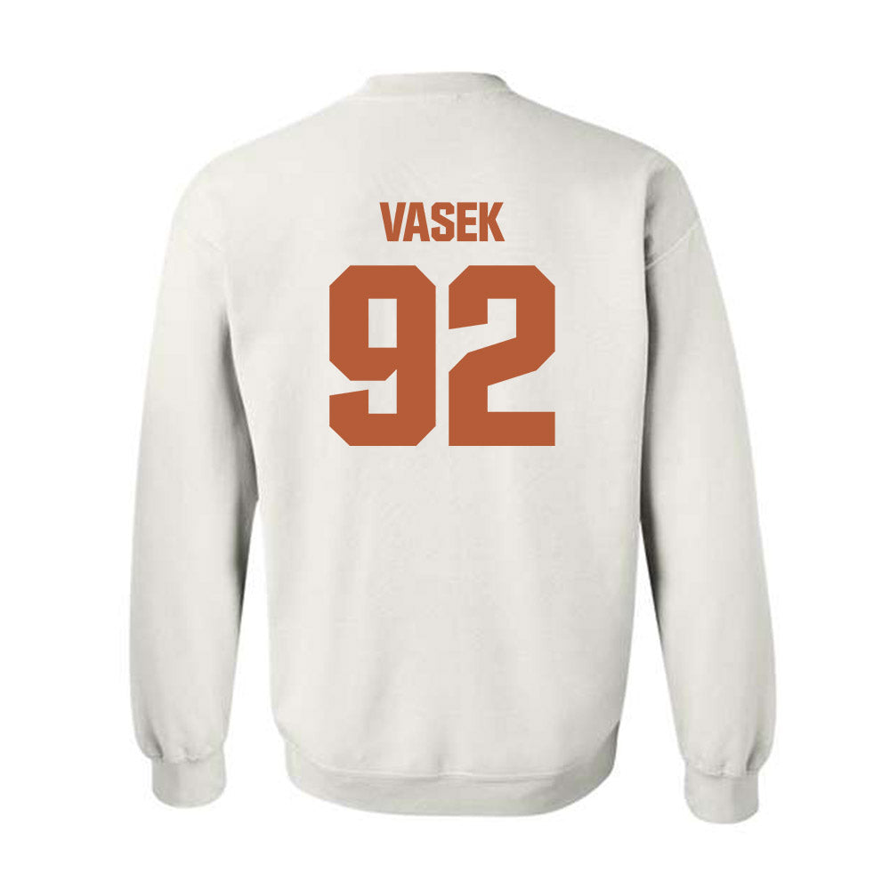 Texas - NCAA Football : Colton Vasek - Crewneck Sweatshirt-1
