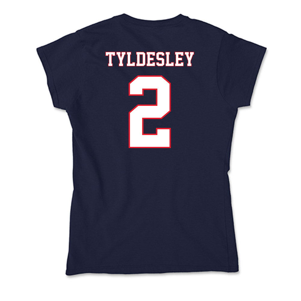 UConn - Womens Lacrosse Legends : Caity Tyldesley - Soft Style Women’s T-Shirt-1