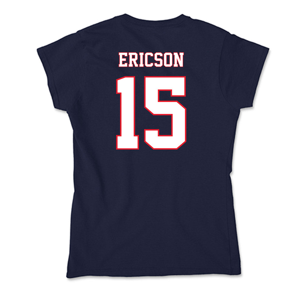 UConn - NCAA Baseball : Brady Ericson - Soft Style Women’s T-Shirt-1
