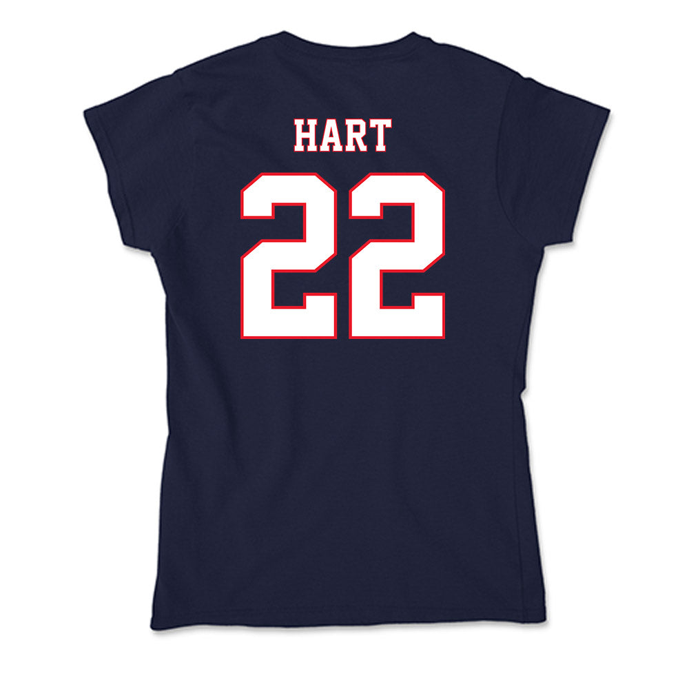 UConn - NCAA Football : Jaden Hart - Soft Style Women’s T-Shirt-1