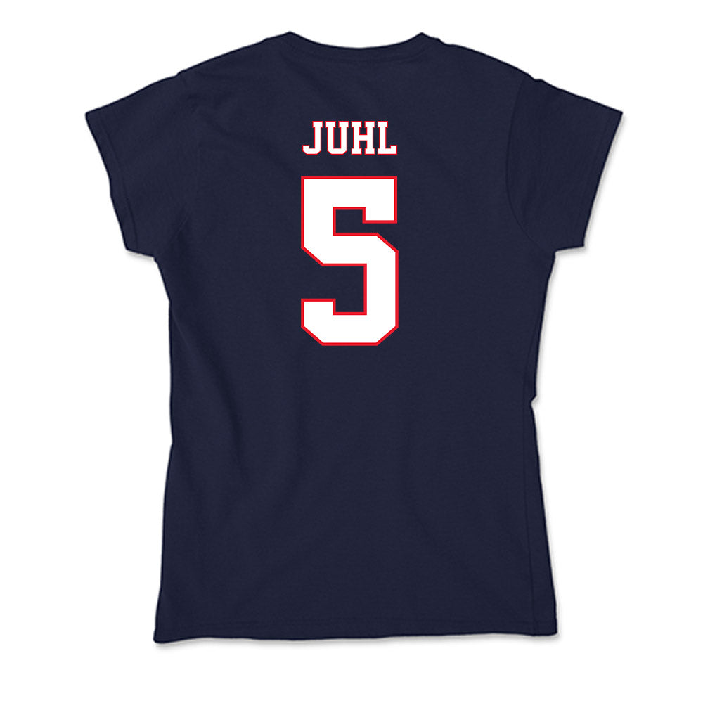 UConn - NCAA Softball : Alexis Juhl - Soft Style Women’s T-Shirt-1