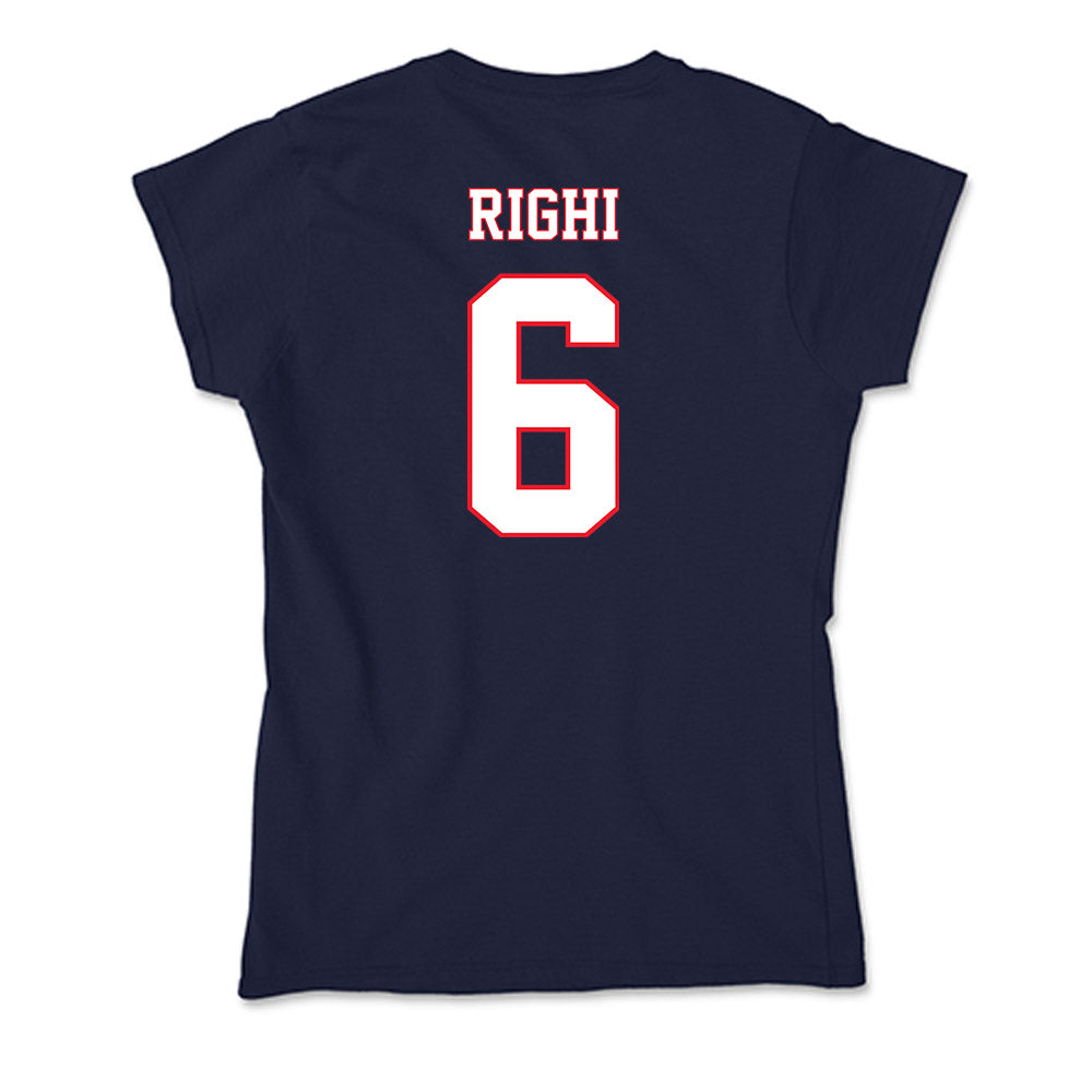 UConn - NCAA Baseball : Camden Righi - Soft Style Women’s T-Shirt-1