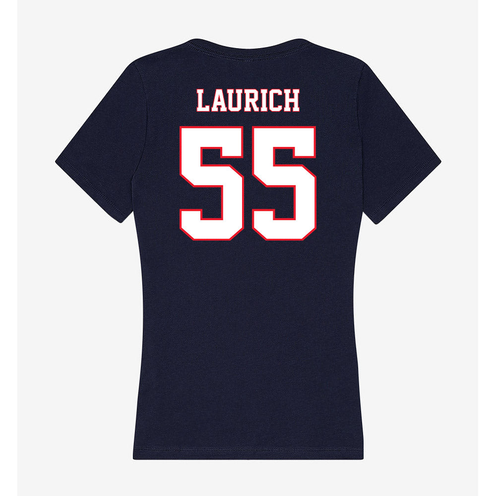UConn - NCAA Football : Andrew Laurich - Women's V-Neck T-Shirt-1