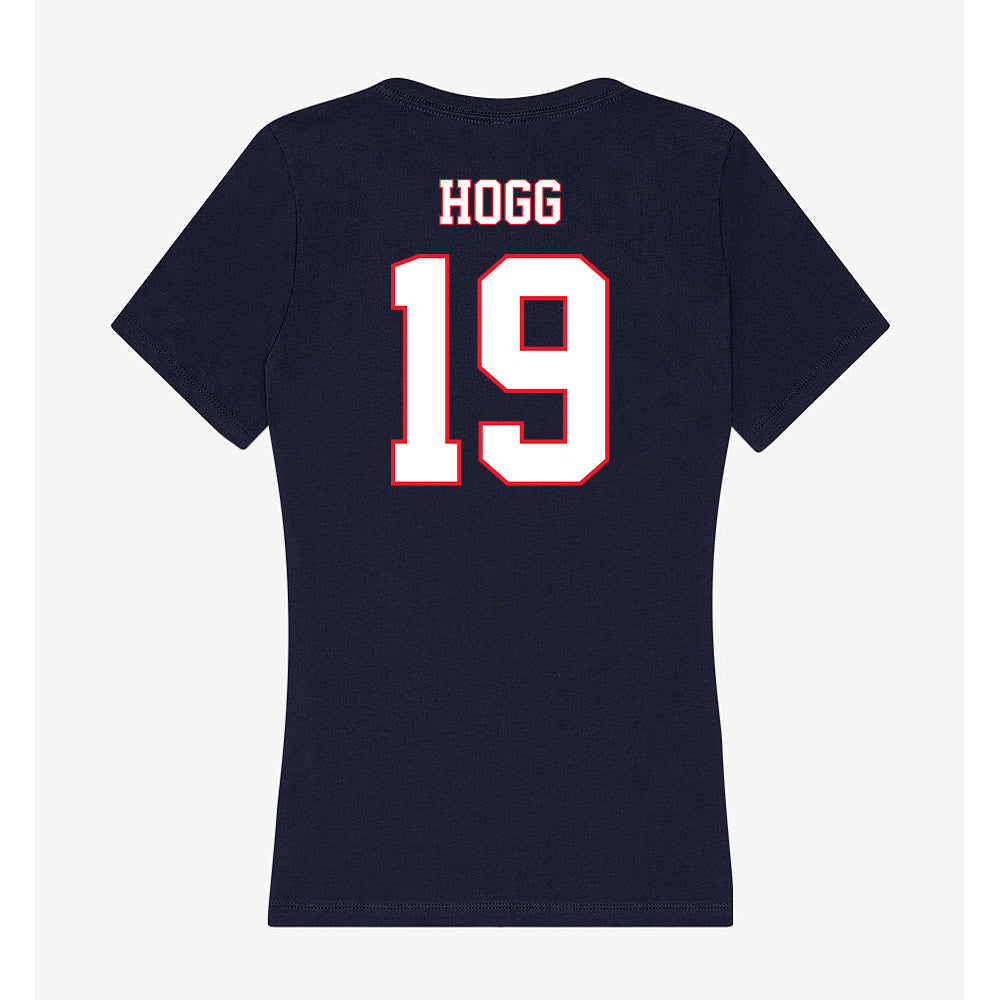 UConn - NCAA Football : Ethan Hogg - Women's V-Neck T-Shirt-1