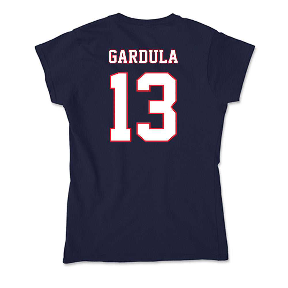 UConn - NCAA Men's Ice Hockey : Ethan Gardula - Soft Style Women’s T-Shirt-1
