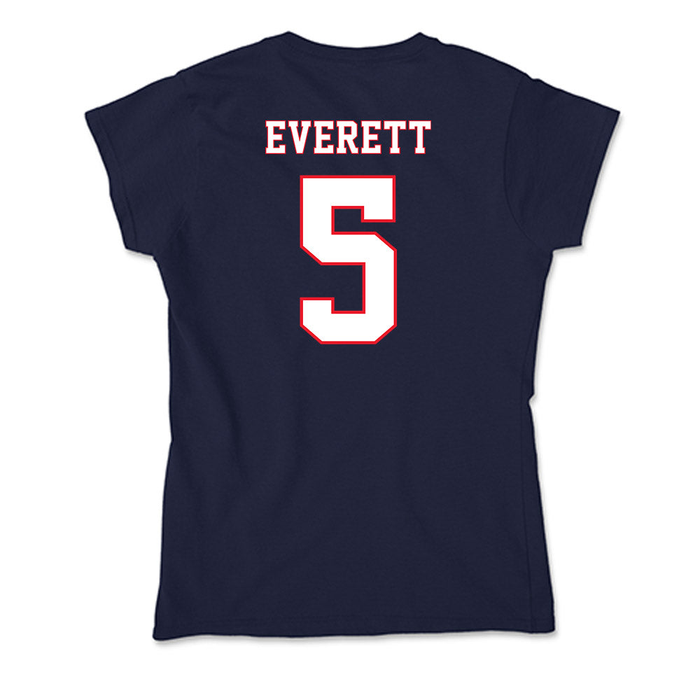 UConn - NCAA Women's Field Hockey : Faith Everett - Soft Style Women’s T-Shirt-1