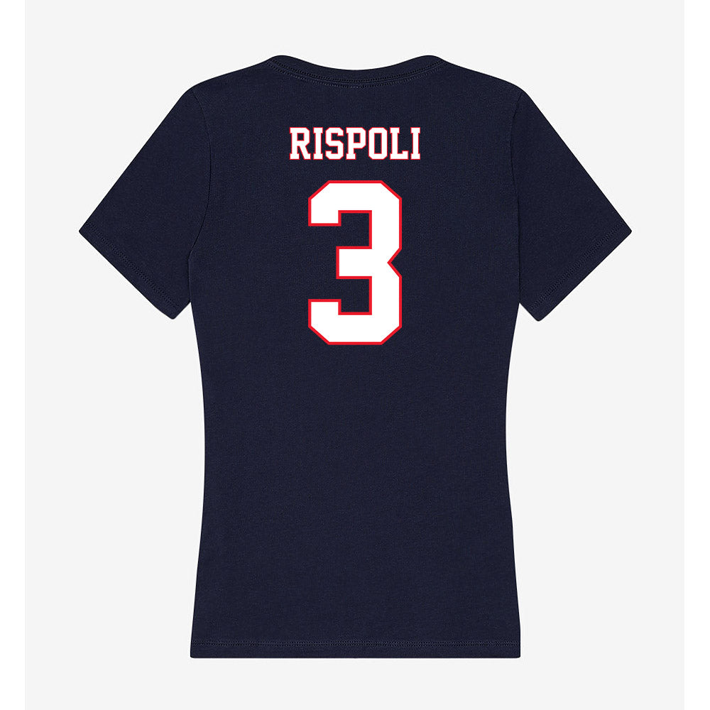 UConn - NCAA Baseball : Rob Rispoli - Women's V-Neck T-Shirt-1