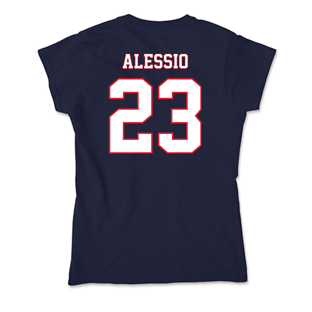 UConn - NCAA Men's Soccer : Preston Alessio - Soft Style Women’s T-Shirt-1
