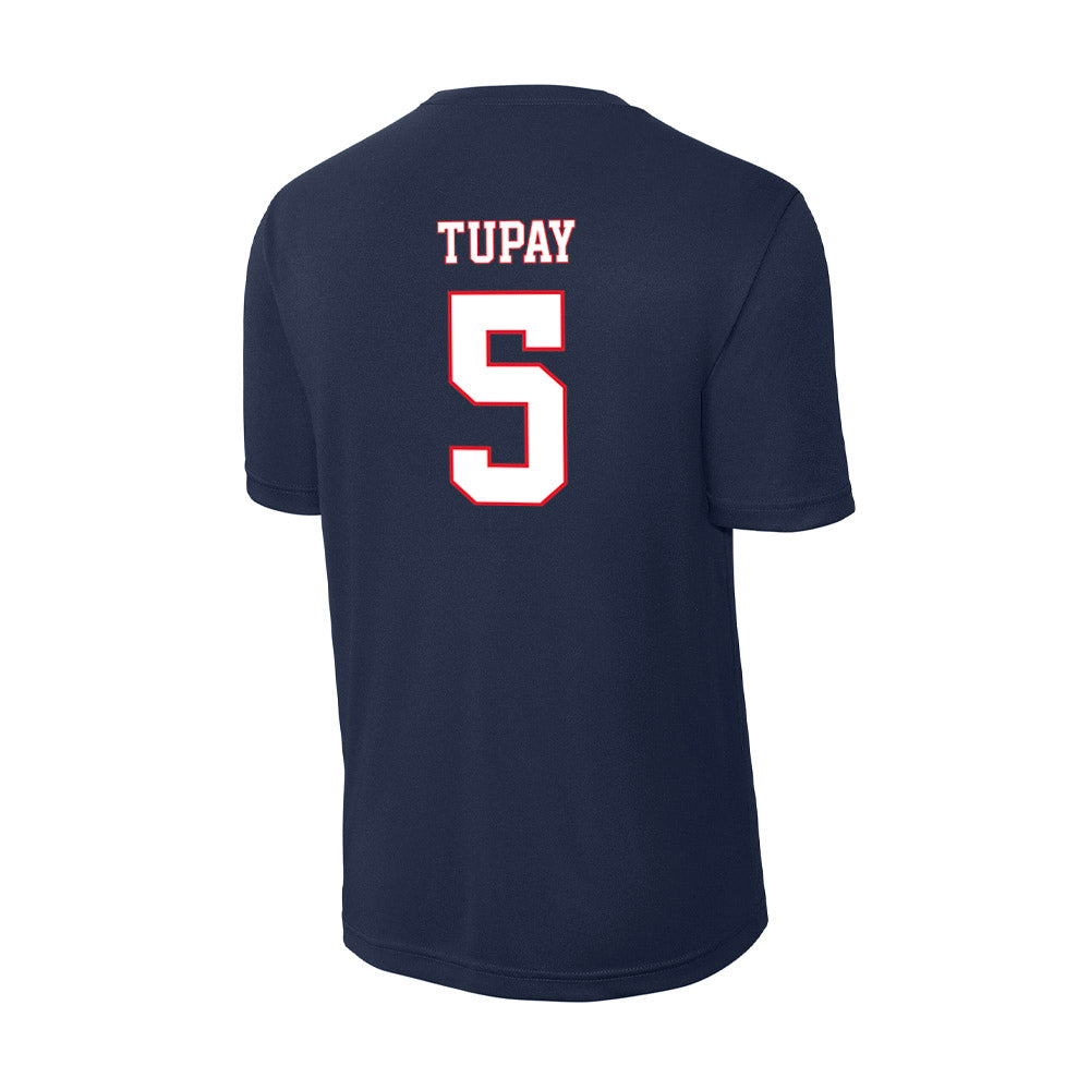 UConn - NCAA Men's Soccer : Alex Tupay - Activewear T-Shirt-1