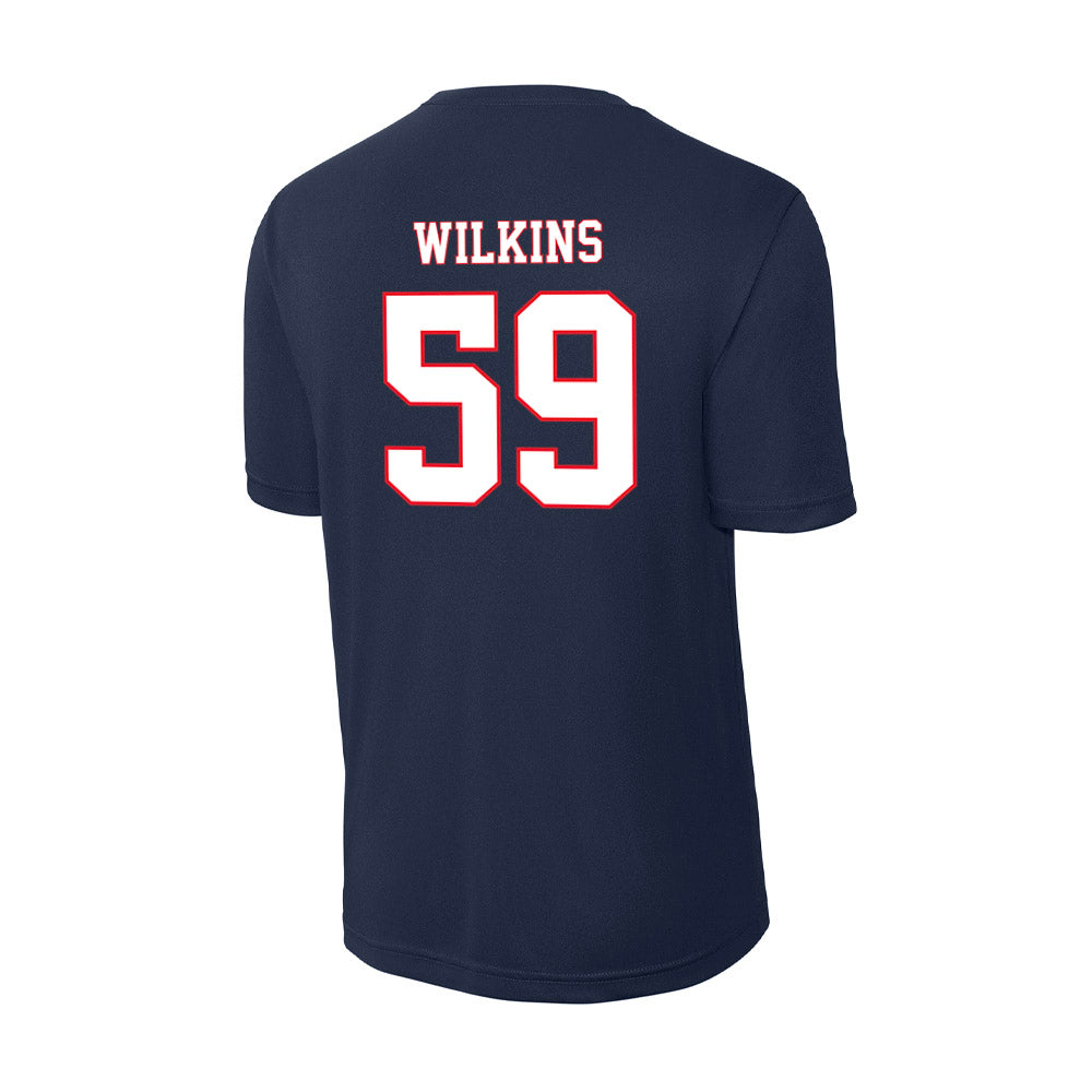 UConn - NCAA Football : Finn Wilkins - Activewear T-Shirt-1