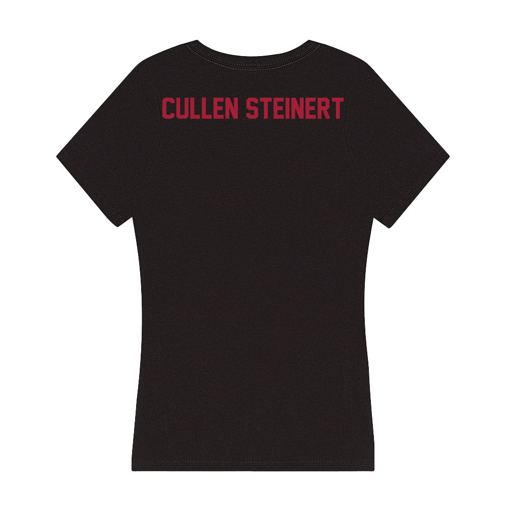 Alabama - Women's Golf Alumni : Carol Cullen Steinert - Women's V-Neck T-Shirt-1