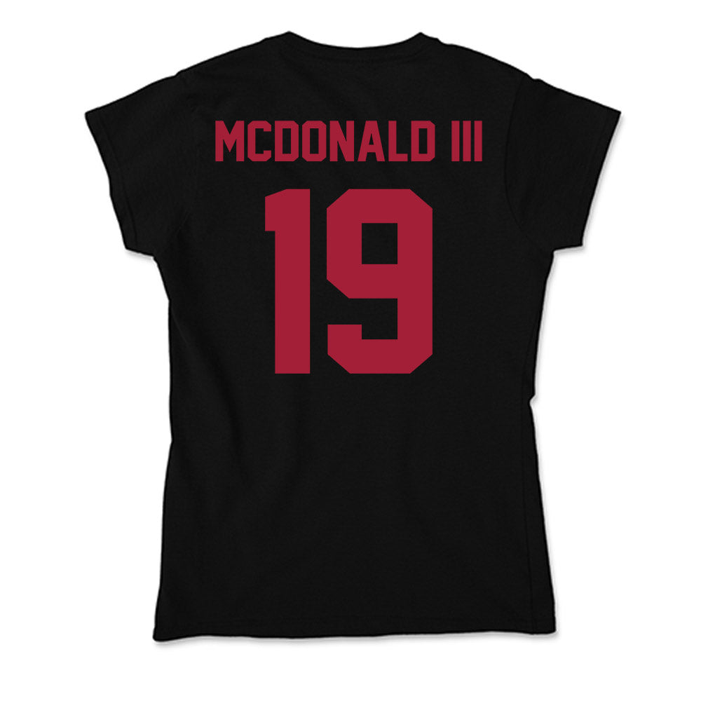 Alabama - NCAA Football : Chuck McDonald III - Soft Style Women’s T-Shirt-1
