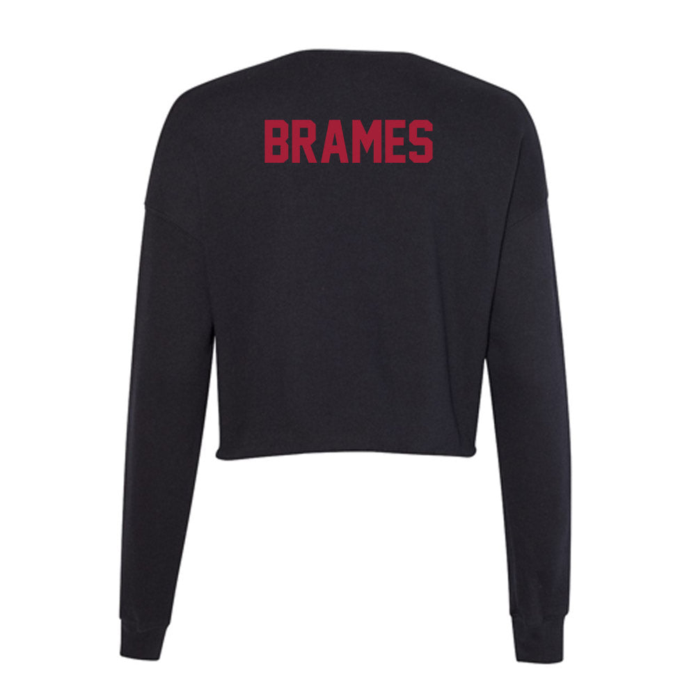 Alabama - NCAA Women's Rowing : Jenna Marie Brames - Women's Cropped Crew Fleece-1