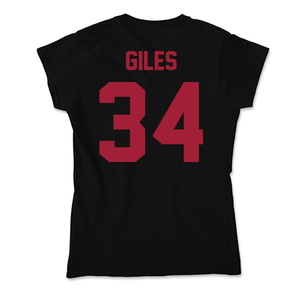Alabama - NCAA Softball : Marlie Giles - Soft Style Women’s T-Shirt-1