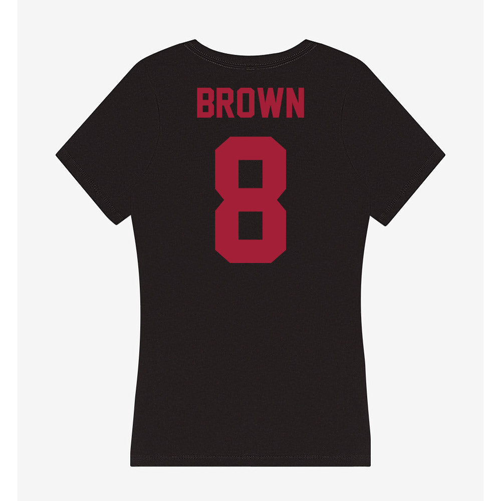 Alabama - NCAA Women's Volleyball : Lindsey Brown - Women's V-Neck T-Shirt-3