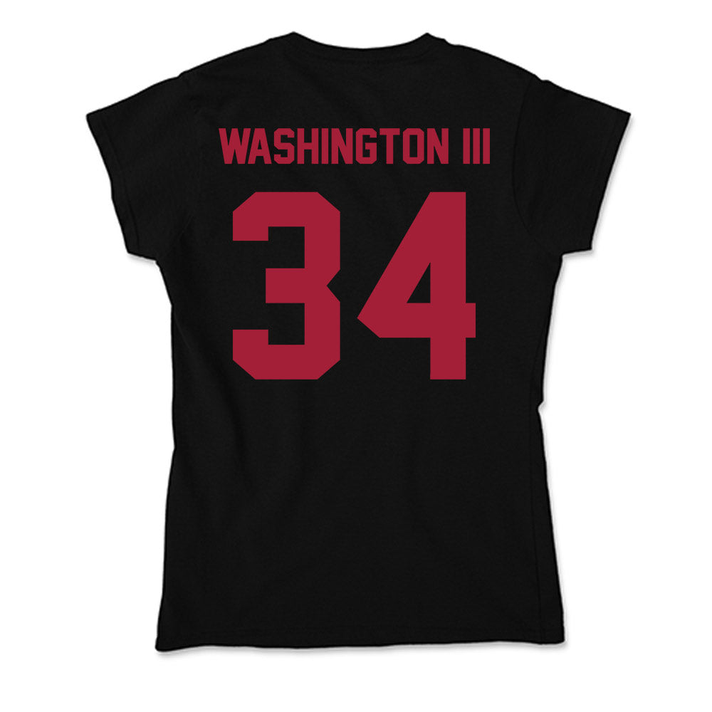 Alabama - NCAA Football : Jessie Washington III - Soft Style Women’s T-Shirt-1