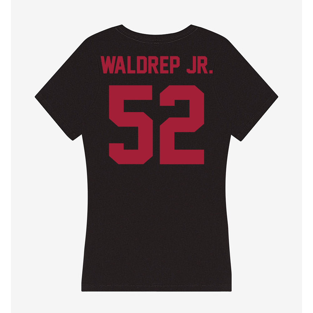 Alabama - NCAA Football : Mal Waldrep Jr. - Women's V-Neck T-Shirt-1