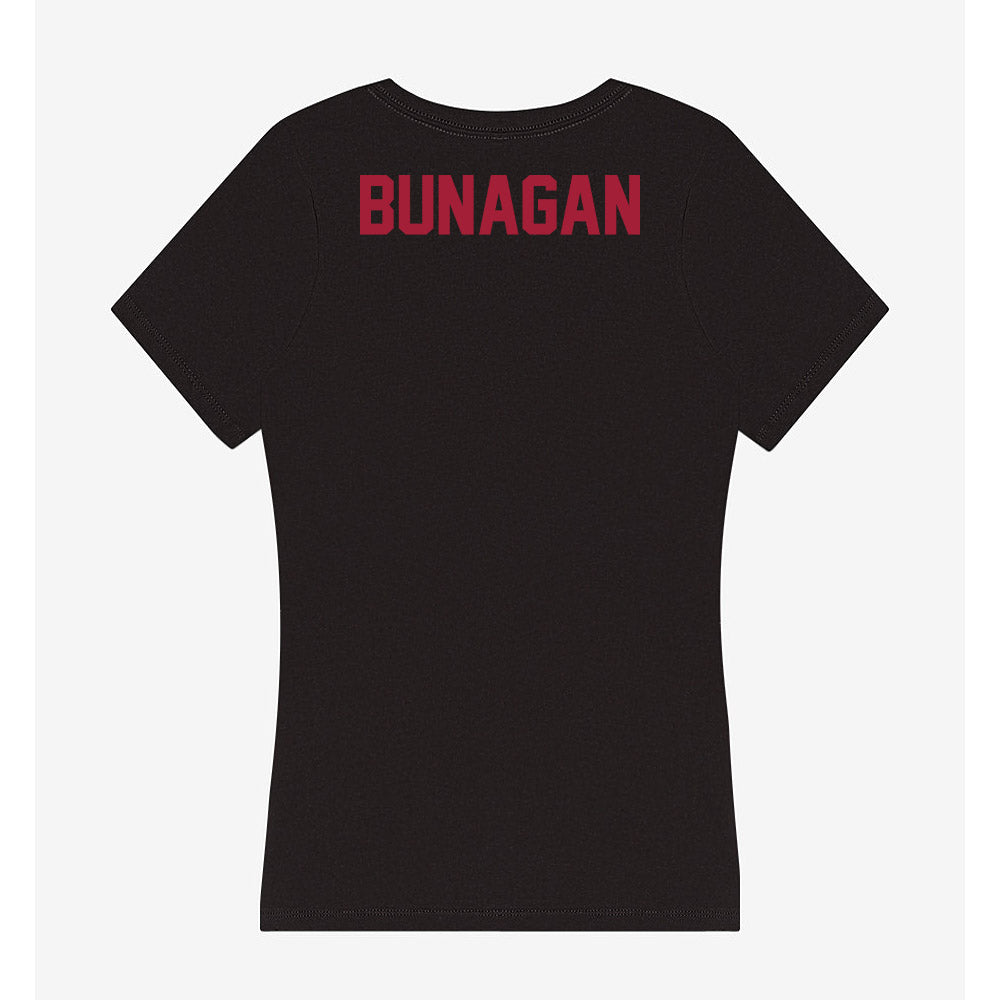 Alabama - NCAA Women's Gymnastics : Corrine Bunagan - Women's V-Neck T-Shirt-3