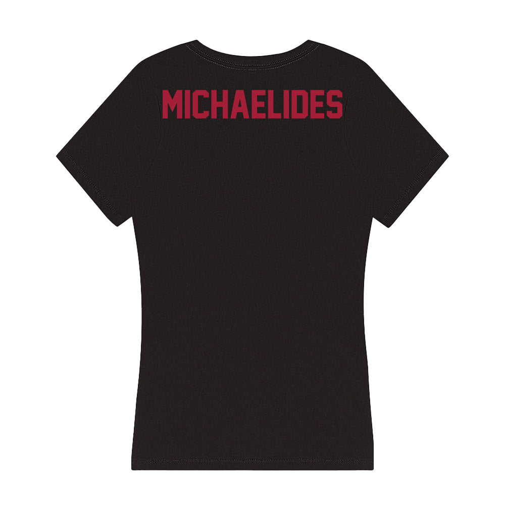 Alabama - Men's Swimming & Diving Alumni : Stavros Michaelides - Women's V-Neck T-Shirt-1