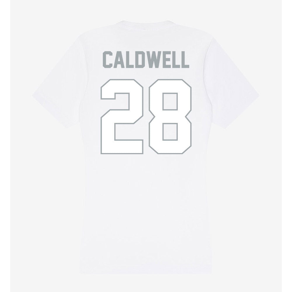 Ohio State - NCAA Football : Simeon Caldwell - Women's V-Neck T-Shirt-1