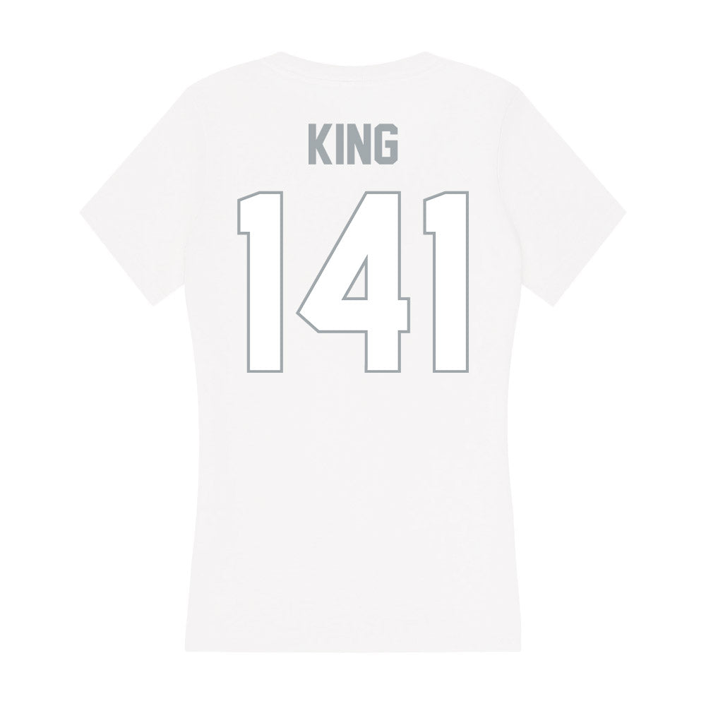 Ohio State - NCAA Wrestling : Dakota King - Classic Shersey Women's V-Neck T-Shirt-1