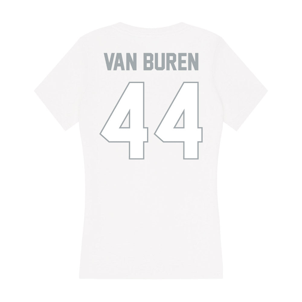 Ohio State - NCAA Men's Lacrosse : Bobby Van Buren - Classic Shersey Women's V-Neck T-Shirt-1