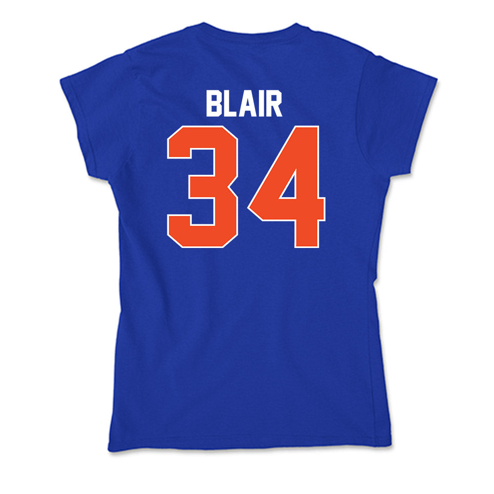 Florida - NCAA Baseball : Eli Blair - Soft Style Women’s T-Shirt-1