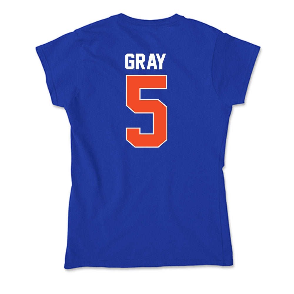Florida - NCAA Women's Soccer : Mia Gray - Soft Style Women’s T-Shirt-1