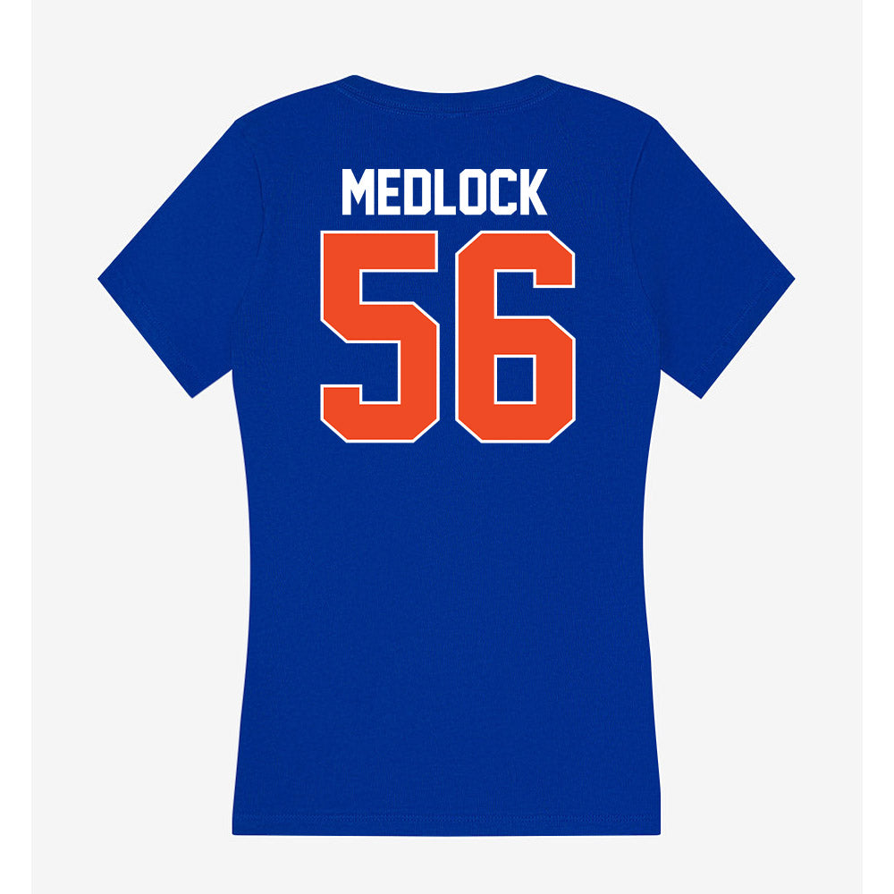 Florida - NCAA Football : Jahari Medlock - Women's V-Neck T-Shirt-1